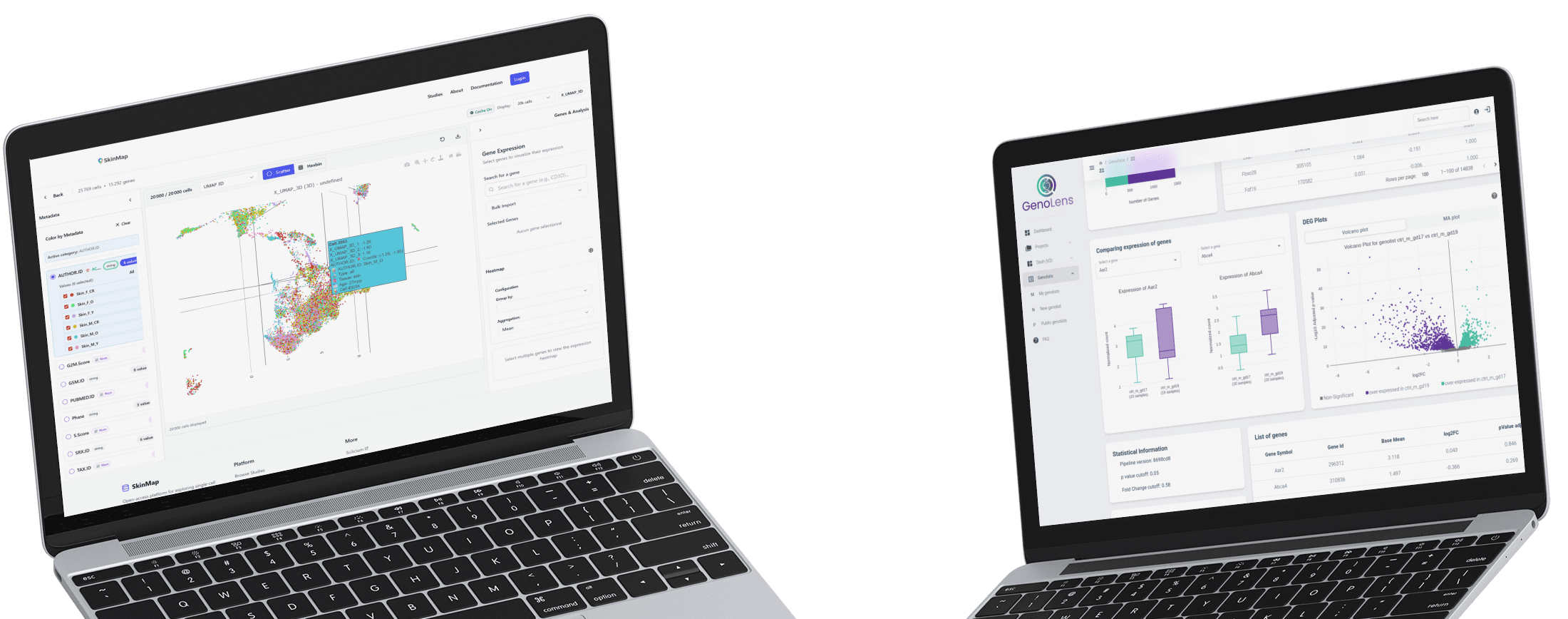GenoLens Dashboard Preview