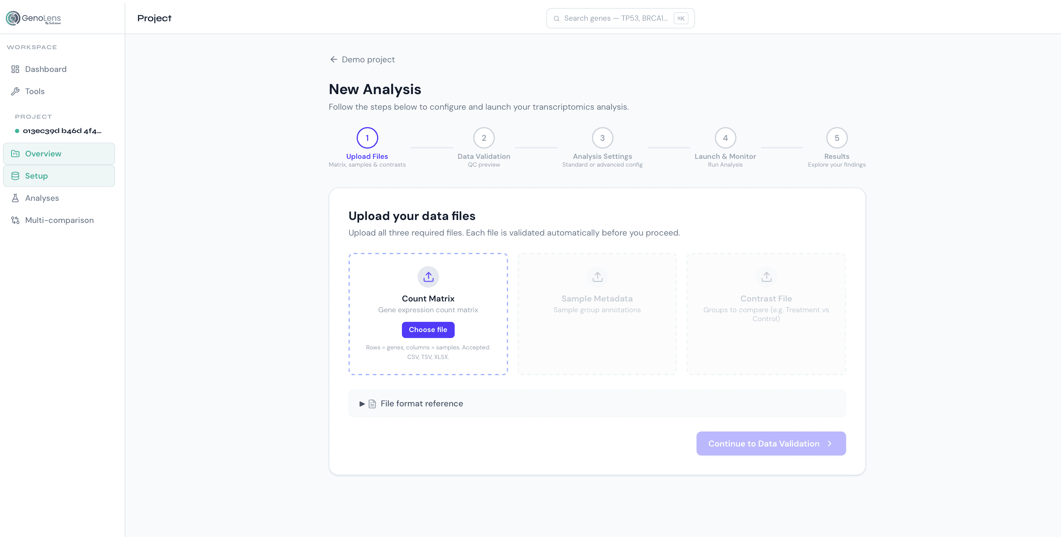 Upload Your Data